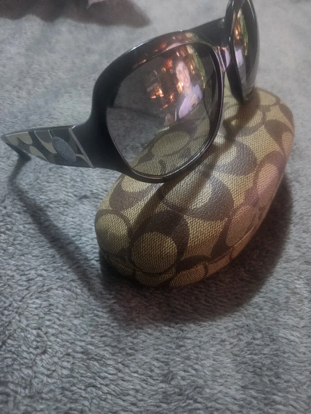 Coach Designer Sunglasses With Case NEW